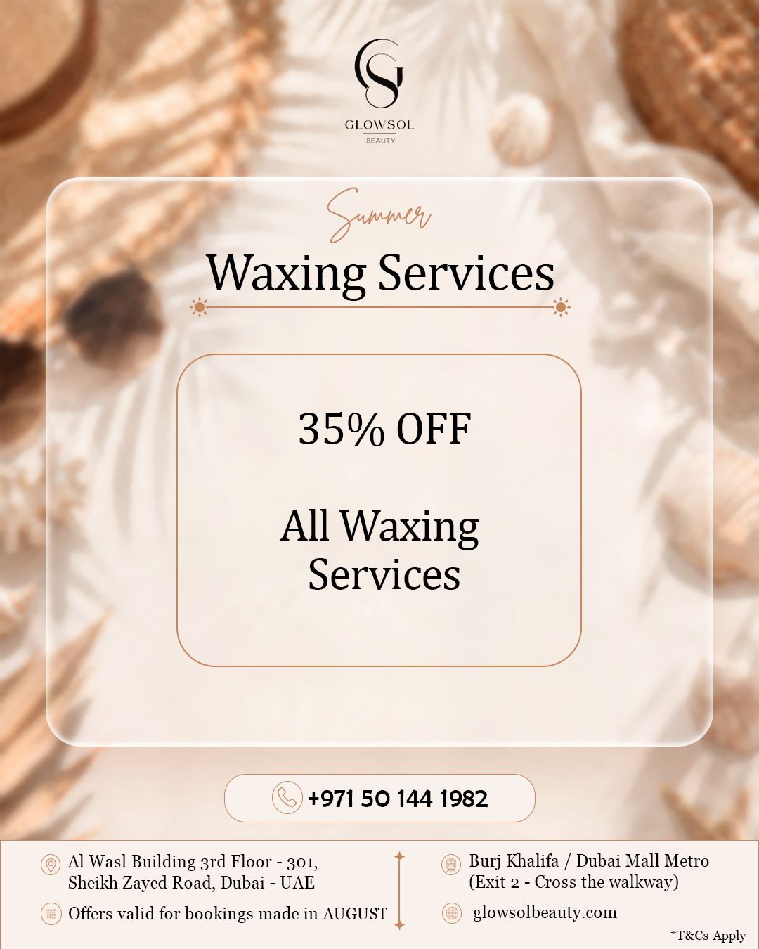 GlowSol offer 5